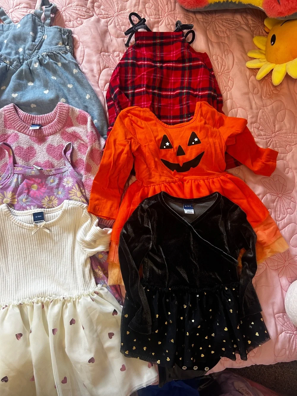 Huge 12-18 mo Toddler girl bundle lot.